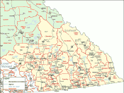 View the Southeast District Map in PDF format