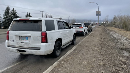 Photo of a BC Highway Patrol vehicle
