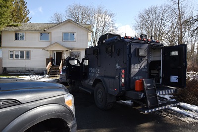 Photo of police tactical armoured vehicle