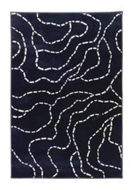 Ikea <q>Ferle</q> 5’ x 8’ area rug (stock image)