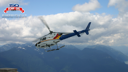  Photo de l'hélicoptère de la GRC